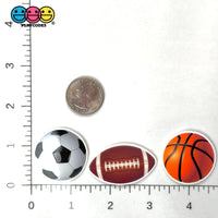 Sports Basket Ball Soccer Football Planner Decoden Planars Cabochons Party Favor 10 Pcs Playcode3