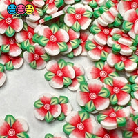 Spring Flower Fake Clay Sprinkles Fimo Flowers Decoden Jimmies Funfetti Sprinkle