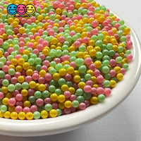 Spring Mix Nonpareil Glass 1.9Mm Beads Caviar Faux Sprinkles Decoden Bead