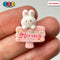 Spring Sign Cute Pink Rabbit Bunny Easter Kawaii Charm Flat Back Cabochons Decoden 10 Pcs Playcode3