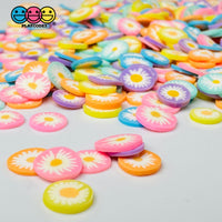 Spring Summer Flower Multi Color Mixes Easter Garden Fake Clay Sprinkles Decoden Fimo Jimmies