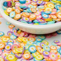 Spring Summer Flower Multi Color Mixes Easter Garden Fake Clay Sprinkles Decoden Fimo Jimmies