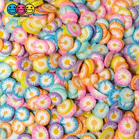 Spring Summer Flower Multi Color Mixes Easter Garden Fake Clay Sprinkles Decoden Fimo Jimmies