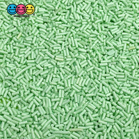 Sprinkles Fake Polymer Clay Multiple Colors Decoden 16 20 Grams / Pastel Green Sprinkle