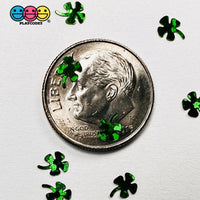 St. Patricks Day Clovers Shamrock Plastic Glitters Decoden Sprinkle