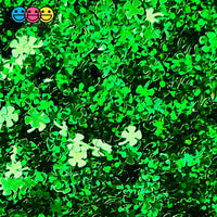 St. Patricks Day Clovers Shamrock Plastic Glitters Decoden Sprinkle