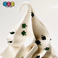 St. Patricks Day Clovers Shamrock Plastic Glitters Decoden Sprinkle