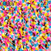 Star Multi-Color Rainbow Fimo Slices Mix Fake Clay Sprinkles Decoden Jimmies Playcode3 Llc Sprinkle