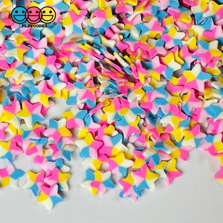 Star Multi-Color Rainbow Fimo Slices Mix Fake Clay Sprinkles Decoden Jimmies Playcode3 Llc Sprinkle