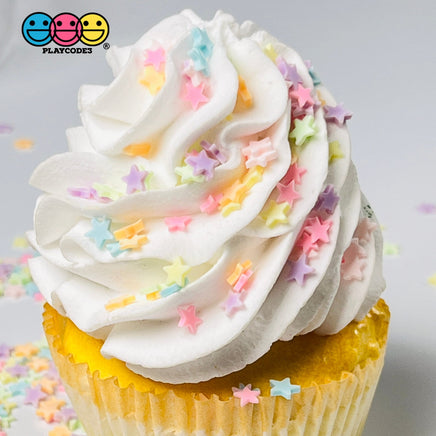 Star Pastel Mixed Colors Fimo Slices Mix Fake Clay Sprinkles Easter Decoden Jimmies Sprinkle