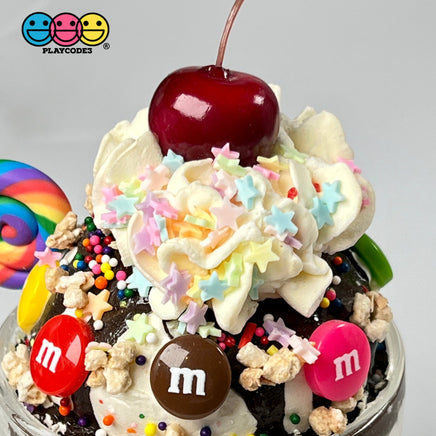 Star Pastel Mixed Colors Fimo Slices Mix Fake Clay Sprinkles Easter Decoden Jimmies Sprinkle