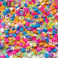 Star Colored Fimo Slices Fake Clay Sprinkles Decoden Jimmies Playcode3 Llc 20 Grams Sprinkle