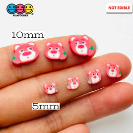 Strawberry Bear Cartoon 5/10Mm Fake Clay Sprinkles Decoden Fimo Jimmies Sprinkle