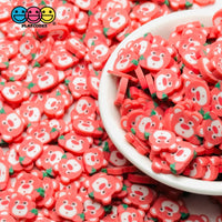 Strawberry Bear Cartoon 5/10Mm Fake Clay Sprinkles Decoden Fimo Jimmies Sprinkle