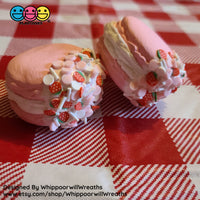 Strawberry Shortcake Mix Fake Clay Sprinkles Fimo Slice Decoden Jimmies Sprinkle