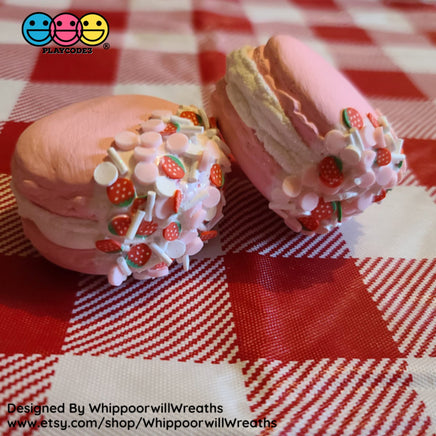Strawberry Shortcake Mix Fake Clay Sprinkles Fimo Slice Decoden Jimmies Sprinkle