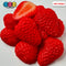 Strawberry Slices Realistic Imitation Fake Food Life Like Plastic Strawberries Resin 10 Pcs