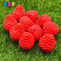 10Pcs Strawberry Mini 3D Resin Charm Strawberries Charms Fake Food Fruit Cabochons Decoden Playcode3