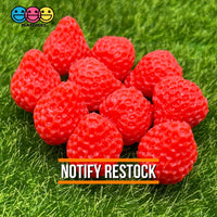 10Pcs Strawberry Mini 3D Resin Charm Strawberries Charms Fake Food Fruit Cabochons Decoden Playcode3