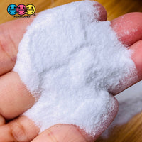 Fake Sugar Or Salt Granulated Fine Powdered Confectioners And Coarse Faux Food Glass Glitter