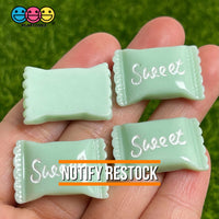 20Pcs Sweet Wrapped Candy Charms Fake Polymer Clay Candies Decoden 4 Choices Playcode3 Charm