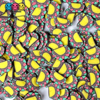 Taco Fimo Slices 10Mm Fake Clay Sprinkles Tacos Decoden Jimmies Funfetti Playcode3 Llc 10 Grams