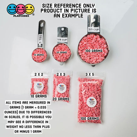 Taco Fimo Slices 10Mm Fake Clay Sprinkles Tacos Decoden Jimmies Funfetti Playcode3 Llc Sprinkle