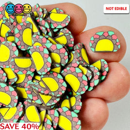 Taco Fimo Slices 10Mm Fake Clay Sprinkles Tacos Decoden Jimmies Funfetti Playcode3 Llc Sprinkle