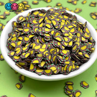 Taco Fimo Slices Fake Clay Sprinkles Tacos Decoden Jimmies Funfetti Sprinkle