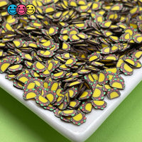 Taco Fimo Slices Fake Clay Sprinkles Tacos Decoden Jimmies Funfetti Sprinkle