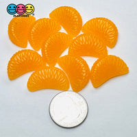 Tangerine Oranges Fake Fruit Food Flatback Charms (10 pcs) Charm