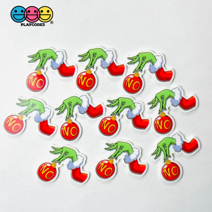 The Christmas Character Holiday Planar Flatback Cabochon Planars No(10Pcs)