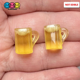 Fake Miniature Tiny Beer Mug With Handle Jewelry Cabochons Decoden Charm 10 Pcs Playcode3 Llc
