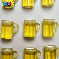 Fake Miniature Tiny Beer Mug With Handle Jewelry Cabochons Decoden Charm 10 Pcs Playcode3 Llc