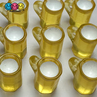 Fake Miniature Tiny Beer Mug With Handle Jewelry Cabochons Decoden Charm 10 Pcs Playcode3 Llc