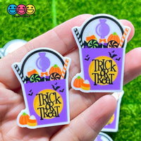 Trick Or Treat Bag Bloody Halloween Word Theme Planar Decoden Planars 10Pcs