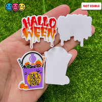 Trick Or Treat Bag Bloody Halloween Word Theme Planar Decoden Planars 10Pcs