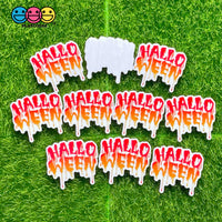 Trick Or Treat Bag Bloody Halloween Word Theme Planar Decoden Planars 10Pcs Halloween