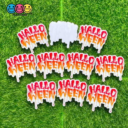 Trick Or Treat Bag Bloody Halloween Word Theme Planar Decoden Planars 10Pcs Halloween
