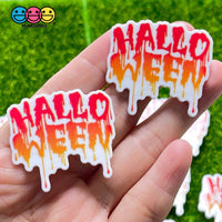 Trick Or Treat Bag Bloody Halloween Word Theme Planar Decoden Planars 10Pcs