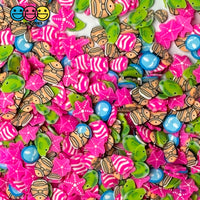 Tropical Fish Fimo Fake Polymer Clay Sprinkles Clown Jimmies Funfetti Sprinkle
