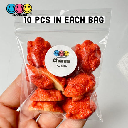 Turkey Cooked Roasted Flat Back Charm Christmas Thanksgiving Cabochons 10 Pcs Playcode3 Llc