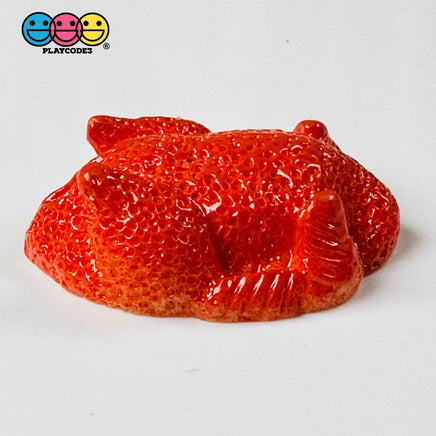 Turkey Cooked Roasted Flat Back Charm Christmas Thanksgiving Cabochons 10 Pcs Playcode3 Llc