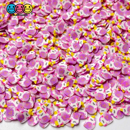 Unicorn Head Fimo Slices Fake Food Sprinkles Unicorns Decoden 20 Grams Sprinkle