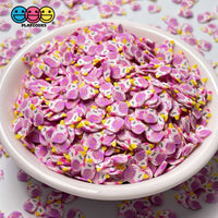 Unicorn Head Fimo Slices Fake Food Sprinkles Unicorns Decoden Sprinkle