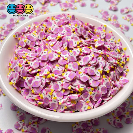 Unicorn Head Fimo Slices Fake Food Sprinkles Unicorns Decoden Sprinkle