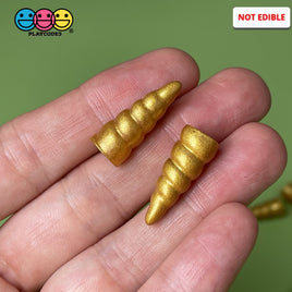 Unicorn Horns Gold Unicorns Charms Decoden Charm