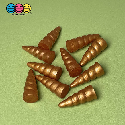 Unicorn Horns Gold Unicorns Charms Decoden Charm