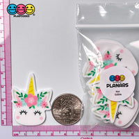 Unicorn Macaron Unicorns Planar Flatback Cabochon Planars 10Pcs