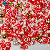 Valentine Mix Gold Pearl Beads Heart Fimo Snowflakes Fake Clay Sprinkles Funfetti Playcode3 Llc 10